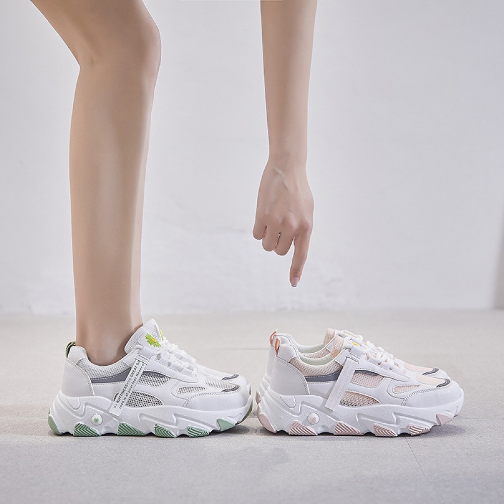 Little Daisy Flying Weaving Women's Summer New Breathable Student Sports Shoes
